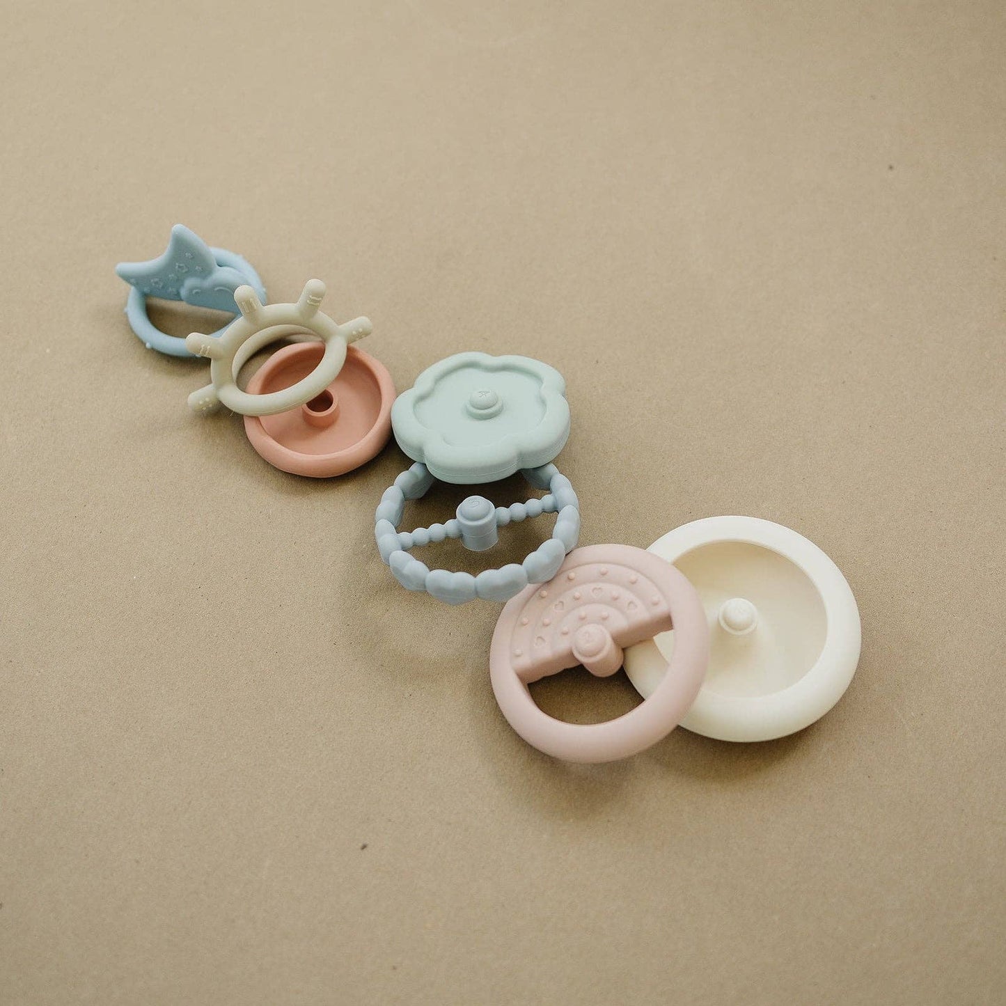 Classic Stacking Teething Ring Toy - Shop Wild Ivy