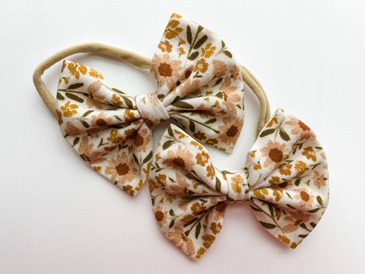 Baby Bow Headband - Floral Garden - Shop Wild Ivy