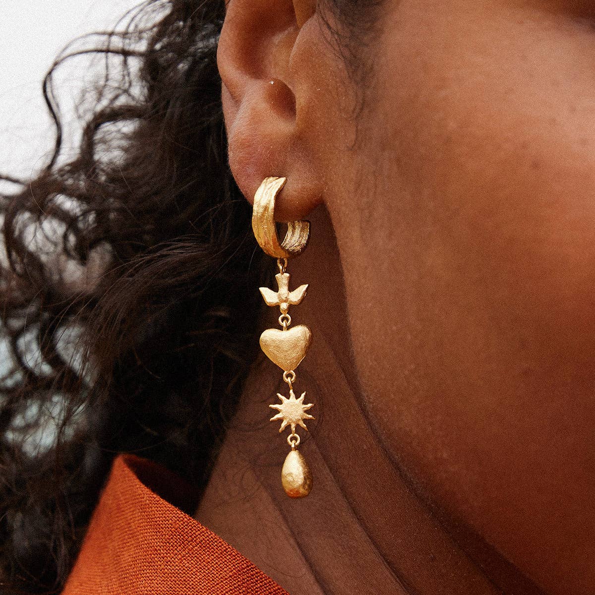 Amara Earrings | Jewelry Gold Gift Waterproof