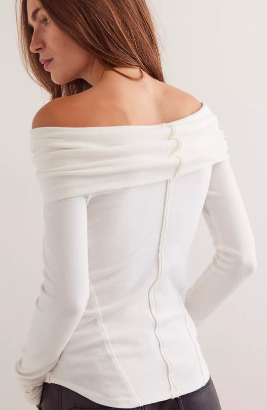 Iris Layering Top - Ivory