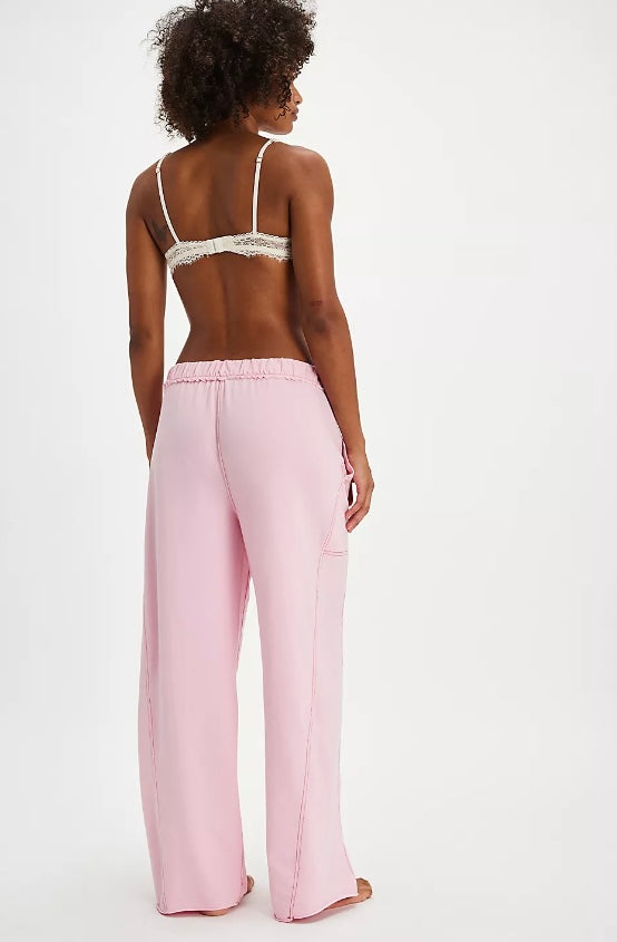 Don’t Wait Up Lounge Pant - Rose Dawn