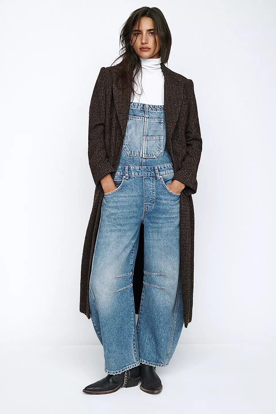 Free People - Good Luck Overall - Ultra Light Beam