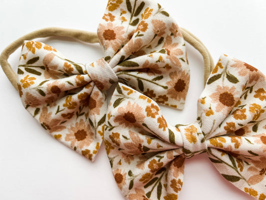 Baby Bow Headband - Floral Garden - Shop Wild Ivy