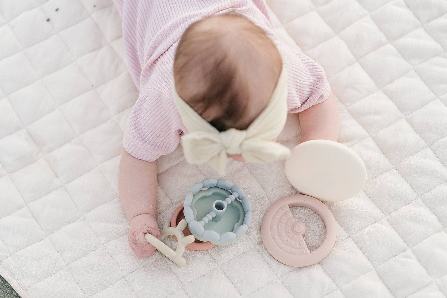 Classic Stacking Teething Ring Toy - Shop Wild Ivy