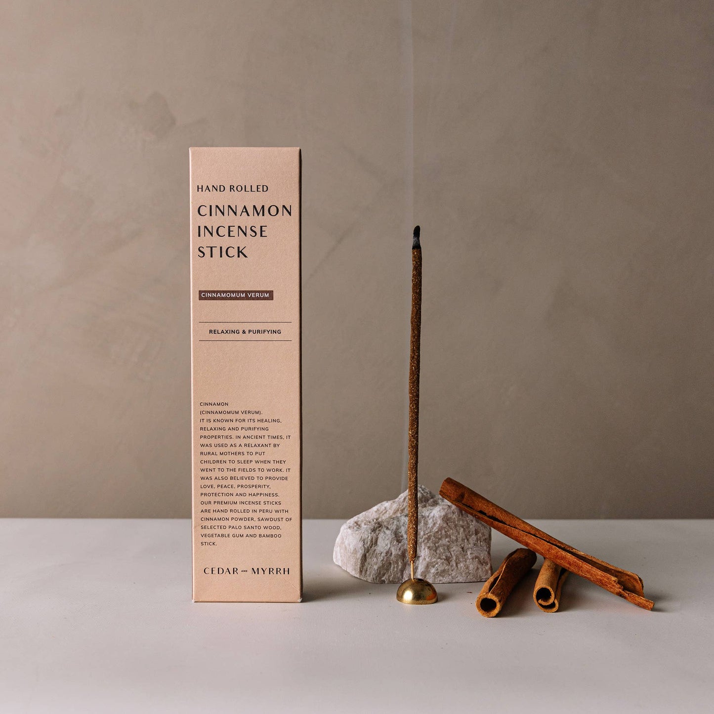 Cinnamon Hand Rolled Incense Stick - Shop Wild Ivy